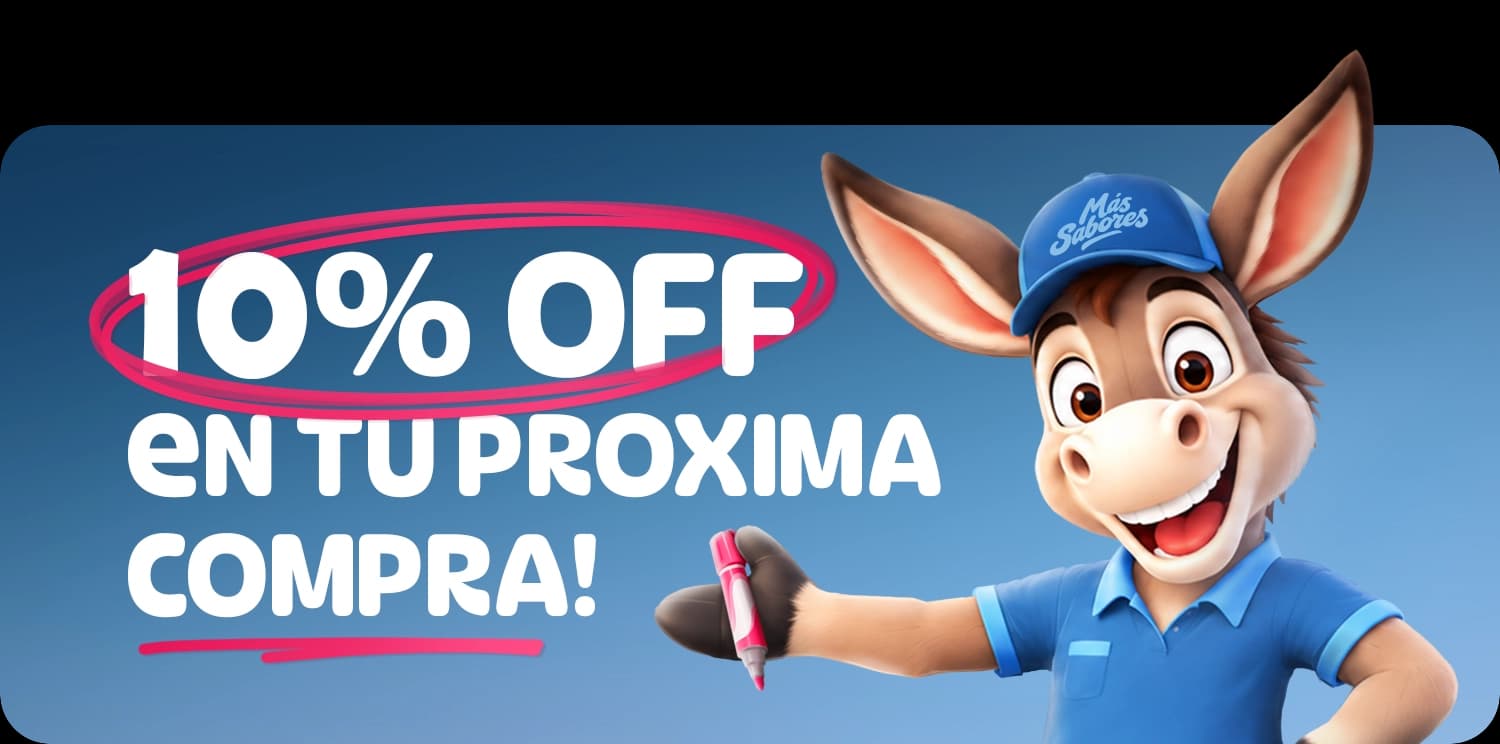 10% OFF en tu próxima compra